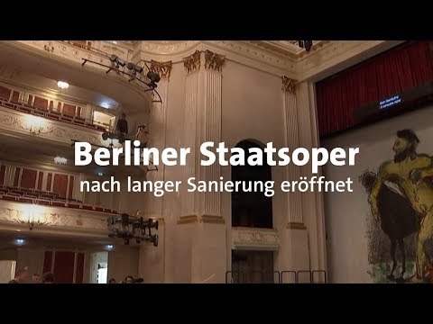 Staatsoper Berlin nach Sanierung wiedereröffnet