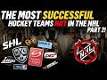 The MOST SUCCESSFUL Hockey Teams NOT in the NHL: Part 2