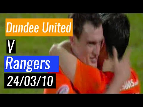 Dundee United V Rangers - 240310 - Scottish Cup Quarter Final Replay