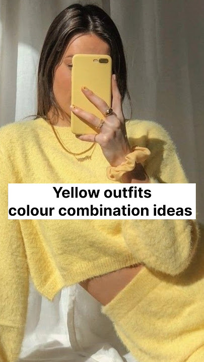 yellow colour outfits colour combination ideas 💛#foryou #dresses #fashionstyle #trending #viral