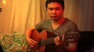 Video thumbnail of "inley hmar ywar tae moe (cover) အင်းလေးမှာရွာတဲ့မိုး"