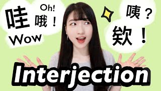 15 COMMON Interjections in Mandarin | Learn Chinese