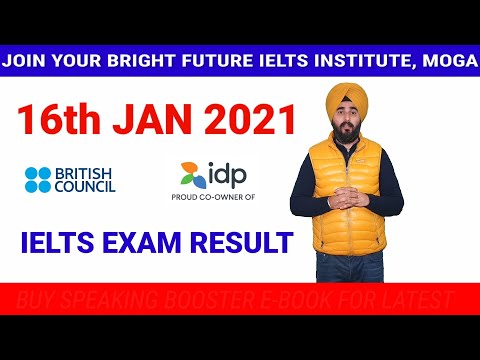 Video Ielts Exam Result Of 16th Jan | 16th Jan 2021 Ielts... - youtube