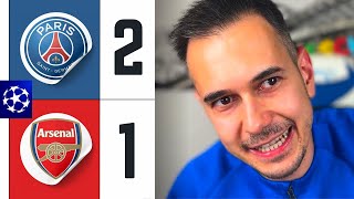 ADESSO VI DICO QUALCOSA CHE VI FARÀ ARRABBIARE‼️ PSG-Arsenal 2-1