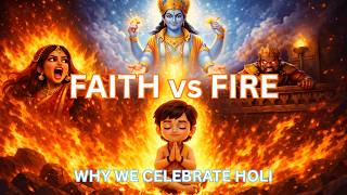 Why Did Fire Burn the Demon But Not the Child 🔥 | Holika Dahan Story