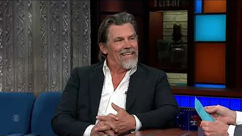 Josh Brolin Takes The Colbert Questionert, Part 1