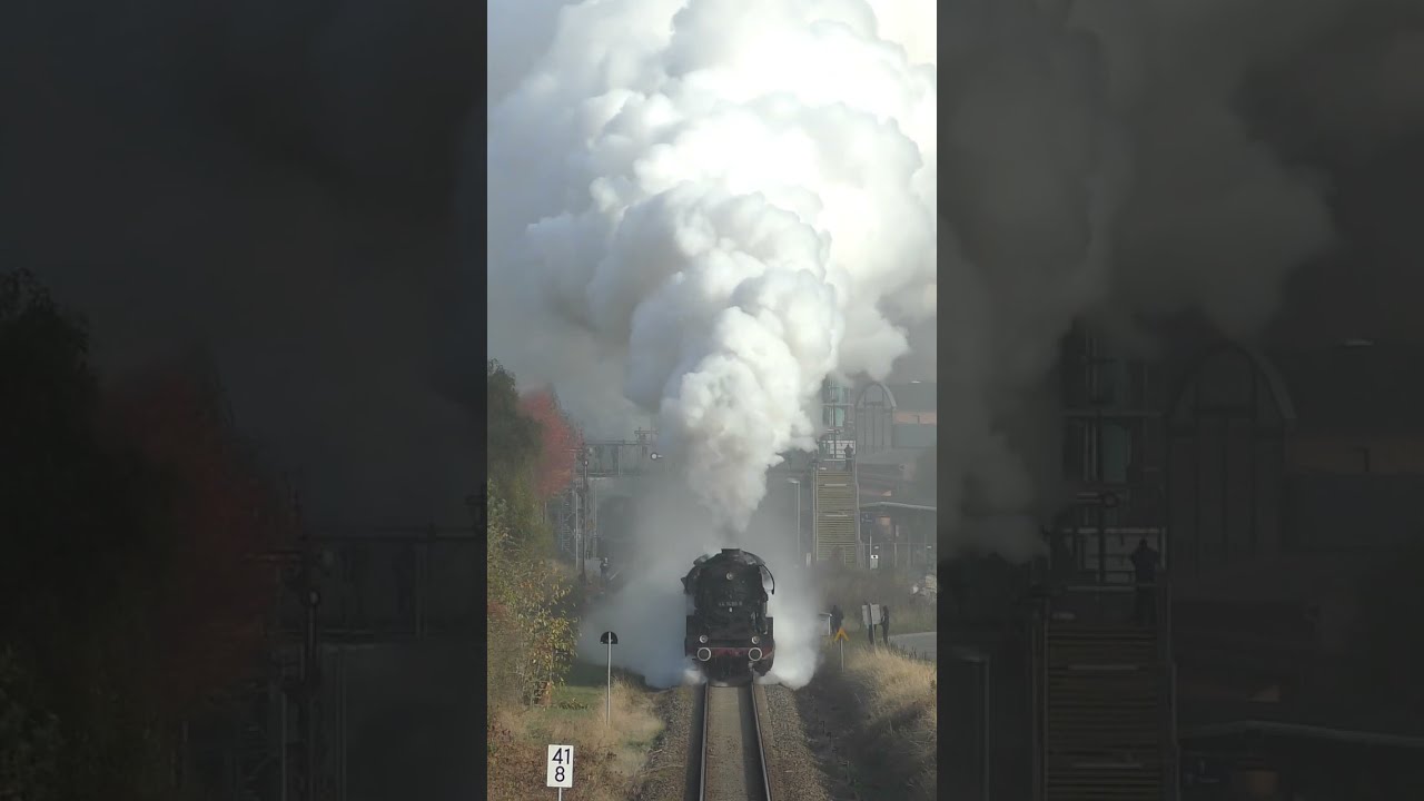 Der Hammer! Dampflok 44 1486 im goldenen Oktober 