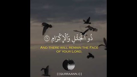 {كُلُّ مَنۡ عَلَيۡهَا فَانٖ} || بصوت القارئ أحمد خضر || اجمل حالات قرانية || سورة الرحمن || 🖤🤲🏻😍