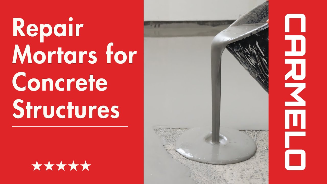WEBINAR: Carmelo's Repair Mortars for Concrete Structures - YouTube