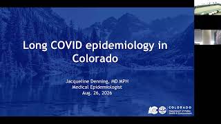 Long COVID Epidemiology in Colorado News