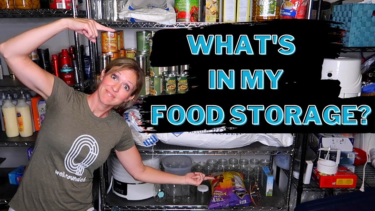 EMERGENCY FOOD STORAGE TOUR | HOW TO START A PREPPER PANTRY ON A BUDGET ...
