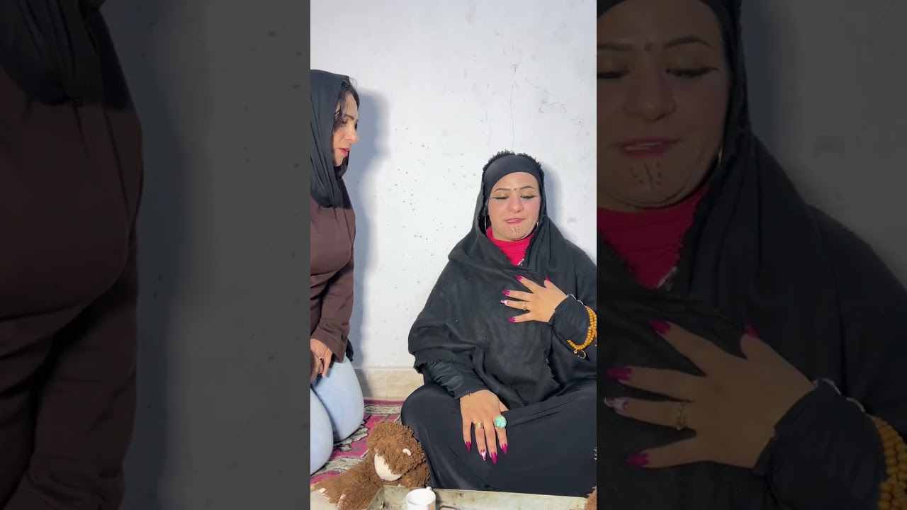 بتحط لبنتها شي غريب حارق ع وشها هنا الصدمه غامضه 😨