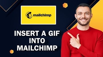 How To Insert A GIF Into Mailchimp | Easy Tutorial