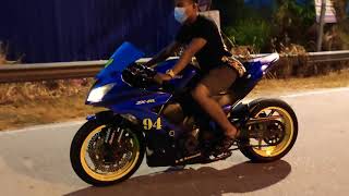 Kawasaki Z800 Convert Zx6R ... Test Power