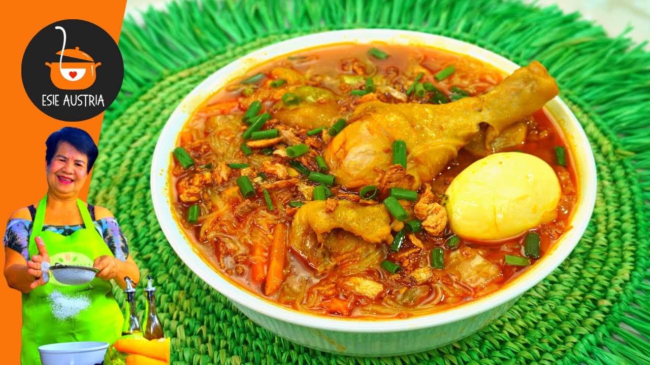 CHICKEN SOTANGHON SOUP NOODLES RECIPE ULAM IDEAS ESIE AUSTRIA