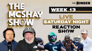 Week 13 Reactions Dantes Dilemma, Mateers Chaos, And Lane Kiffins Future The Mcshay Show