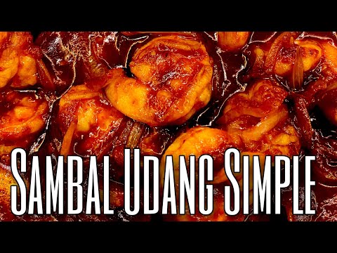 Resepi Sambal Udang Simple Dan Sedap | Prawn Sambal Recipe #meerakitchen #prawnsambal #sambaludang by Meera Kitchen