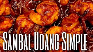 Resepi Sambal Udang Simple Dan Sedap  Prawn Sambal Recipe meerakitchen prawnsambal sambaludang