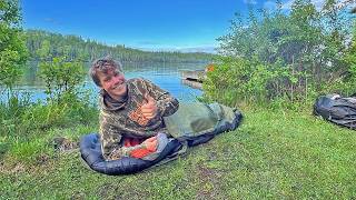 Cowboy Camping America s Largest Body of Water - Catch Cook Lake Trout