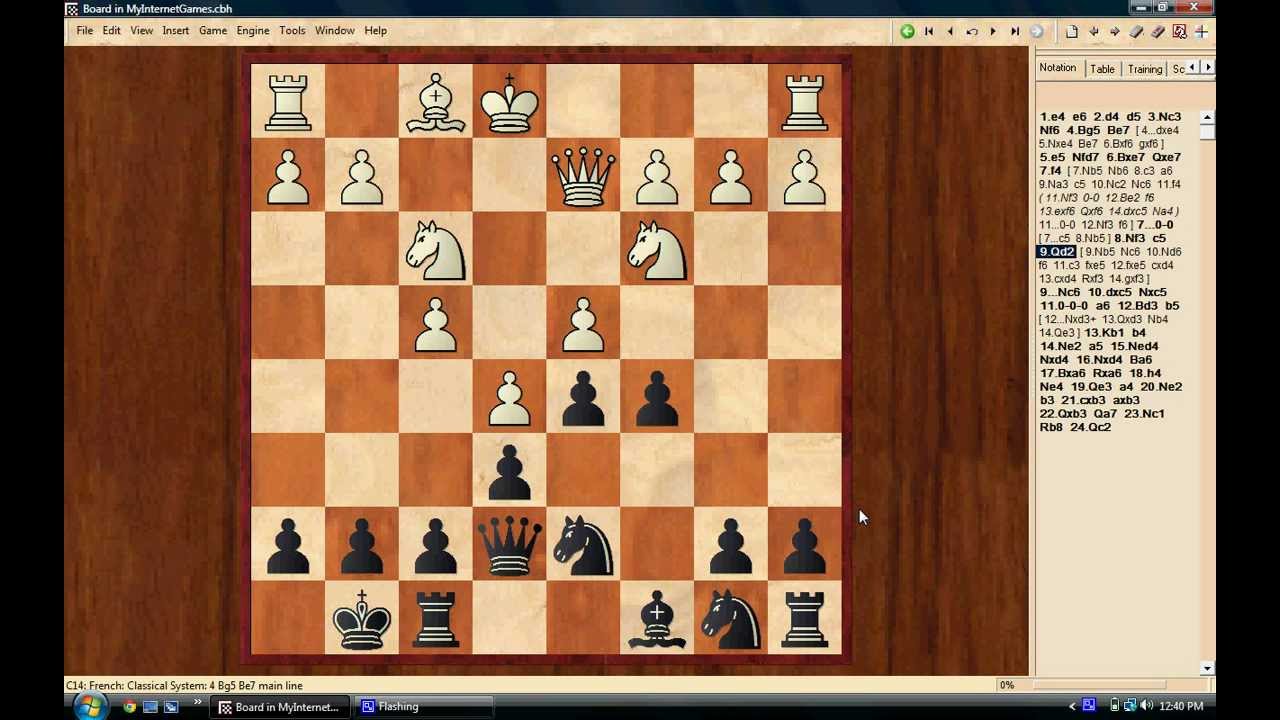 French Defense - 1. e4 e6 (Tarrasch, Winawer, Exchange, Advance, Classical)  - PPQTY