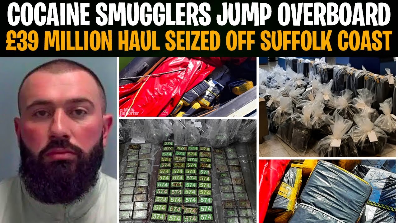 Контрабандисты ныряют в море после задержания судна с кокаином стоимостью 39 миллионов фунтов сте...