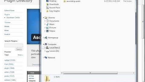Wordpress How to   Upload and Install Plugins Manually