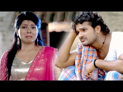 BHOJPURI कॉमेडी 2017 - खेसारी के लईका हमरा पेट में बा - Khache Dhaage - Bhojpuri Movie Scene 2017