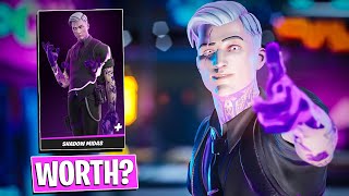 SHADOW MIDAS is not worth 1500, here's WHY! Gameplay+ Combos | Before You Buy (Fortnite BR)