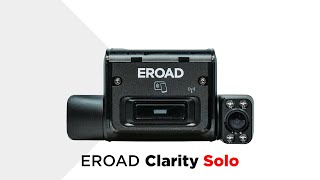 Dashcam For Commercial Fleet Eroad Clarity Solo