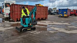 2022 JPC PC10 Mini Digger, Entered into Auction
