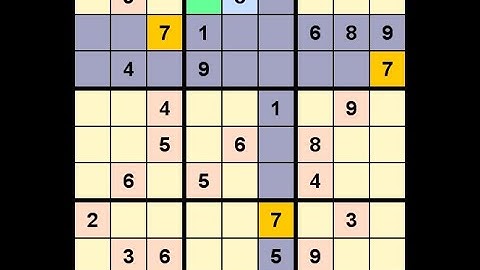 How to Solve Los Angeles Times Sudoku Impossible December 4, 2022