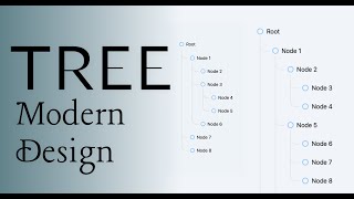 Create A Stunning Interactive Tree Design With Html Tailwind Webart Tutorial
