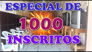 ESPECIAL DE 1000 INSCRITOS (APRESENTANDO MINHA GAMEHOUSE)