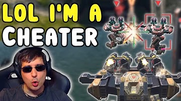 LOL! I CHEATED THIS SKIRMISH! Funny Behemoth War Robots Gameplay WR