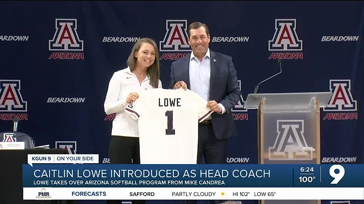 Caitlin Lowe introduced as Wildcat softball head c...