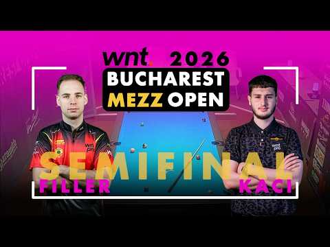 Semifinal Joshua Filler v Kledio Kaci  2026 WNT 9 ball