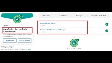Apex Testing: Review Testing Fundamentals | Salesforce Trailhead