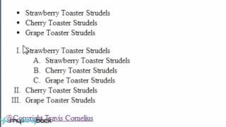 HTML and CSS Tutorial 6   Unordered, Ordered, and Descriptive Lists