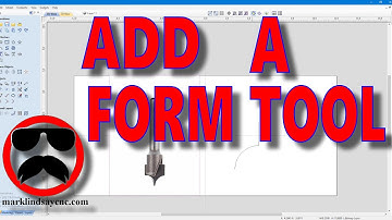 Add a Form Tool to the Vectric Tool Database - Part 37 - Vectric For Absolute Beginners