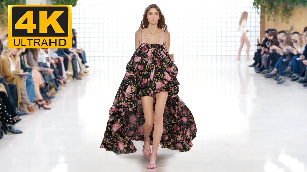 ワンピース Chloe SS25 Dresses (25SRO14298 OYY) Chloé | Spring/Summer 2025 | Paris Fashion Week - 4K - YouTube