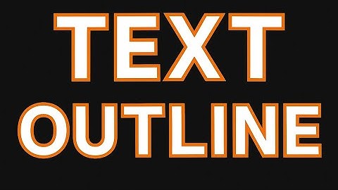 Outline Text Using CSS | Text Stroke Effect Explained