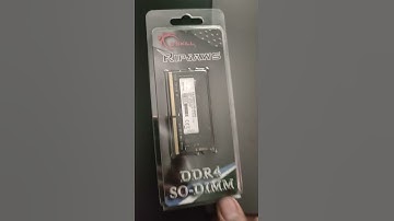 G.SKILL Ripjaws V 4GB 2400 MHz DDR4 Laptop Memory RAM #shorts #youtubeshorts #trending