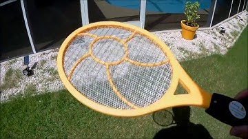 Does A Electronic Bug Zapper Racket Really Work?