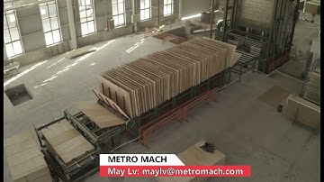 Automatic Plywood Panel Board Cooling Frame Machine