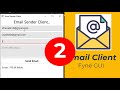 Sending Email GUI Client part 2 - Fyne & Golang Coding Tutorial 80