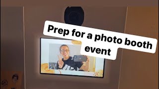 How to prep for a Photo Booth Event