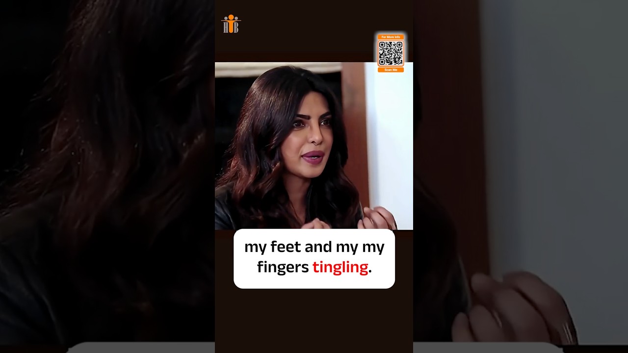 🔥 Watch Till End “Tingling” Meaning By Priyanka Chopra #explore #shorts #ytshorts #learnenglish