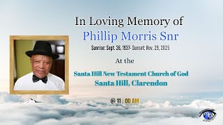 In Loving Memory of Phillip Nathaniel Morris Snr
