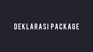 STRUKTUR DAN ATURAN PENULISAAN SINTAKS JAVA