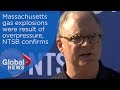 Massachusetts gas explosions were result of 'overpressure': NTSB